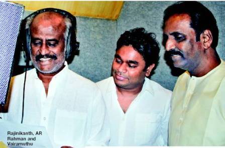  Rajinikanth Song, Rajinikanth sings his first Hindi song, Rajinikanth sings a Hindi song